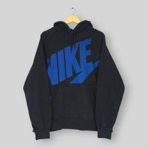 Nike Swoosh Hoodie Sweatshirt XLarge Vintage Nike Swoosh Big Logo Pullover Nike Usa Jumper Nike Sportswear Sweater Size XL
