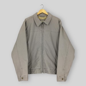 Jaqueta vintage LL Bean com zíper para atividades ao ar livre, tamanho GG, anos 90, com forro Ll Bean, jaqueta esportiva casual L.L. Bean Outfitters, tamanho GG