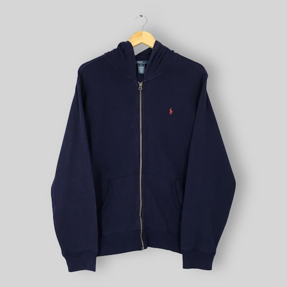 希少 90s Polo by Ralph Lauren sweat set up Vintage 90s Polo Ralph Lauren Zipper Hoodie Xlarge Polo Pony