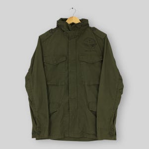 ジャケット・アウター AVIREX QUILTED ARMY JKT Vintage Avirex Quilted Jacket Medium Vintage Avirex Us Army
