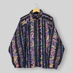RARE Vintage Reebok Sport Artwork Jacket Large Reebok England Navajo Art Zipper Jacket Reebok Classic Sportswear Windbreaker Jacket Size L