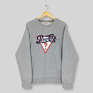 Guess X Pepsi Cola Carbonated Drink Sweatshirt Medium Guess Pepsi Cola Sweater Pepsi Cola Jumper Coke Soda Drink Crewneck Size M