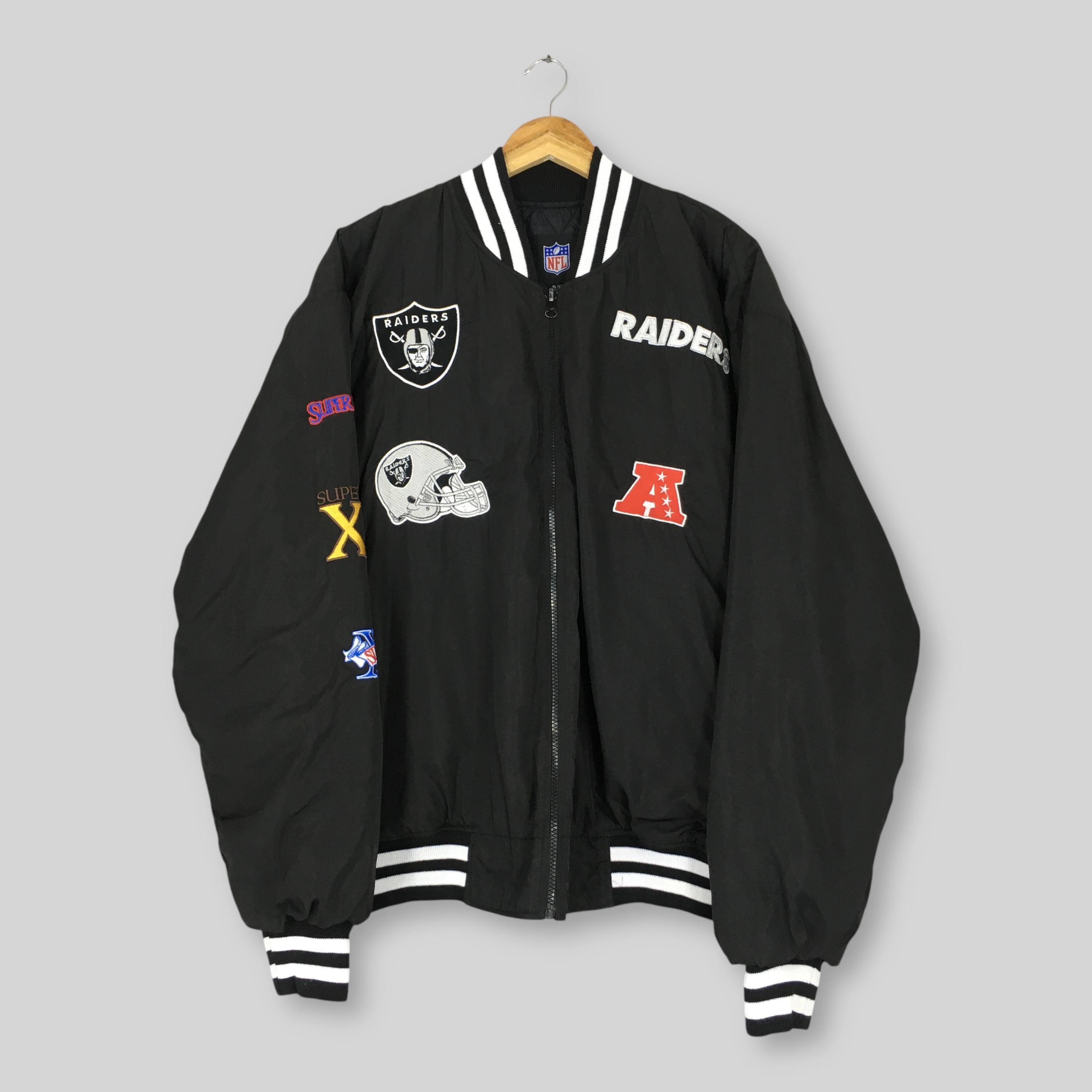Los Angeles Raiders ジャケット Los Angeles Raiders jacket, Campri Teamline football, NFL
