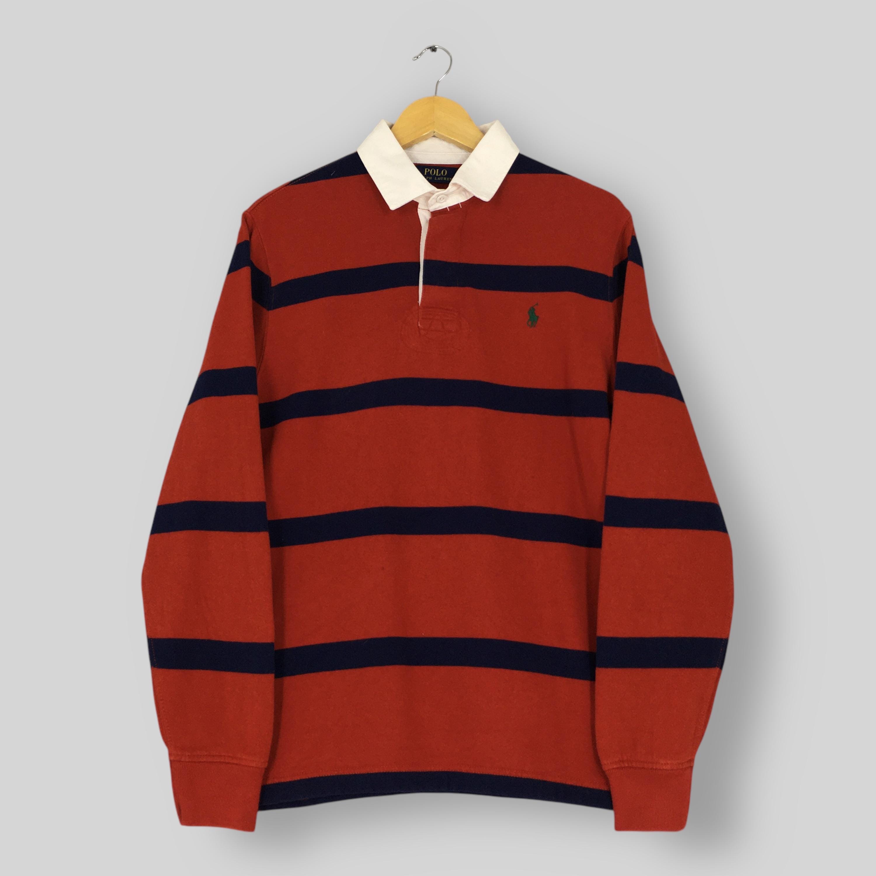 90s “POLO By Ralph Lauren” rugger shirt 90s Polo by Ralph Lauren Polo Rugby Shirt / Spell Out / Big