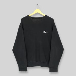 Vintage 90s Reebok Classic Sweatshirt Medium Reebok England Embroidery Logo Crewneck Reebok Sportswear Jumper Reebok Classic Sweater Size M