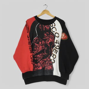 Seltenes Vintage San Francisco 49ers NFL Sweatshirt XLarge San Francisco 49ers Rundhals 49ers American Football Sweatshirt Größe XL bedruckt