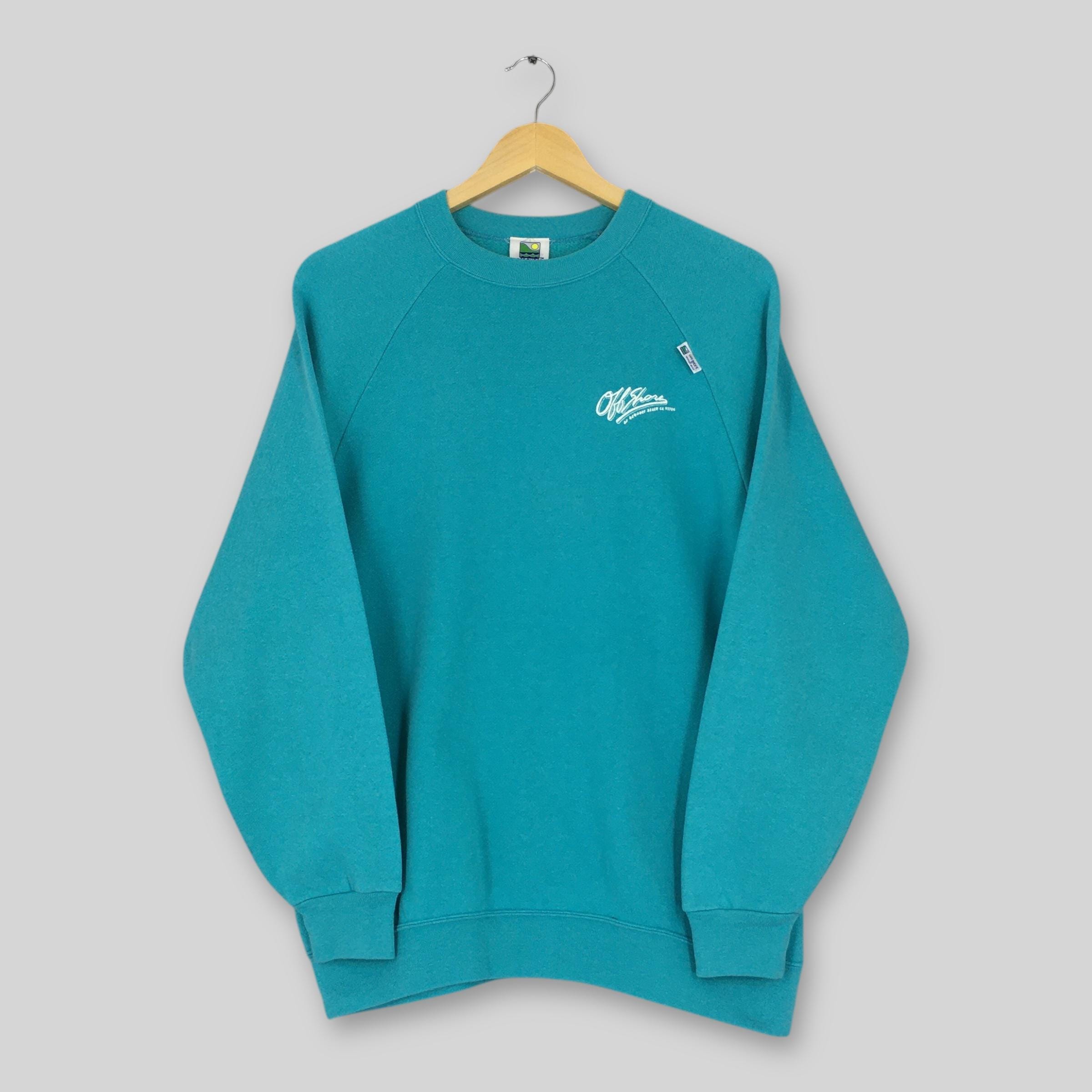 AmeriVINTAGE WIND AND SEA Half-zip スウェット Vintage Surf Style Jacket Green Iridescent Beach Windbreaker