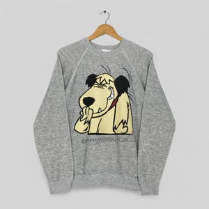 Vintage 90s Hanna Barbera Wacky Races Sweatshirt Medium Hanna Barbera Muttley Dog Races Sweater Classic Hanna-Barbera Crewneck Size M