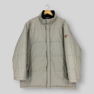 Vintage Guess Outerwear Parka Medium Medium Guess Embroidered Logo Zip Up Jacket Guess Sportswear Outdoor Wear Bomber Jacket Size M