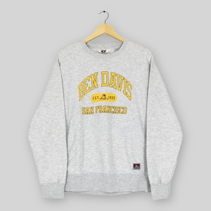 Vintage Ben Davis San Francisco Gray Sweatshirt Medium Ben Davis San Francisco Sweater Ben Davis Jumper San Francisco Crewneck Size M
