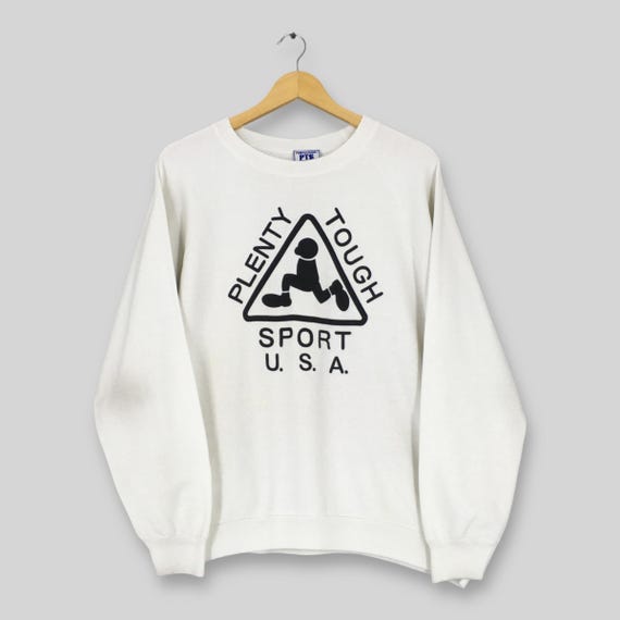 90s 【PTS】 PLENTY TOUGH SPORT フリースジャケット　L L] 90s Plenty Tough Sport Vintage T-Shirt Made in USA #빈티지