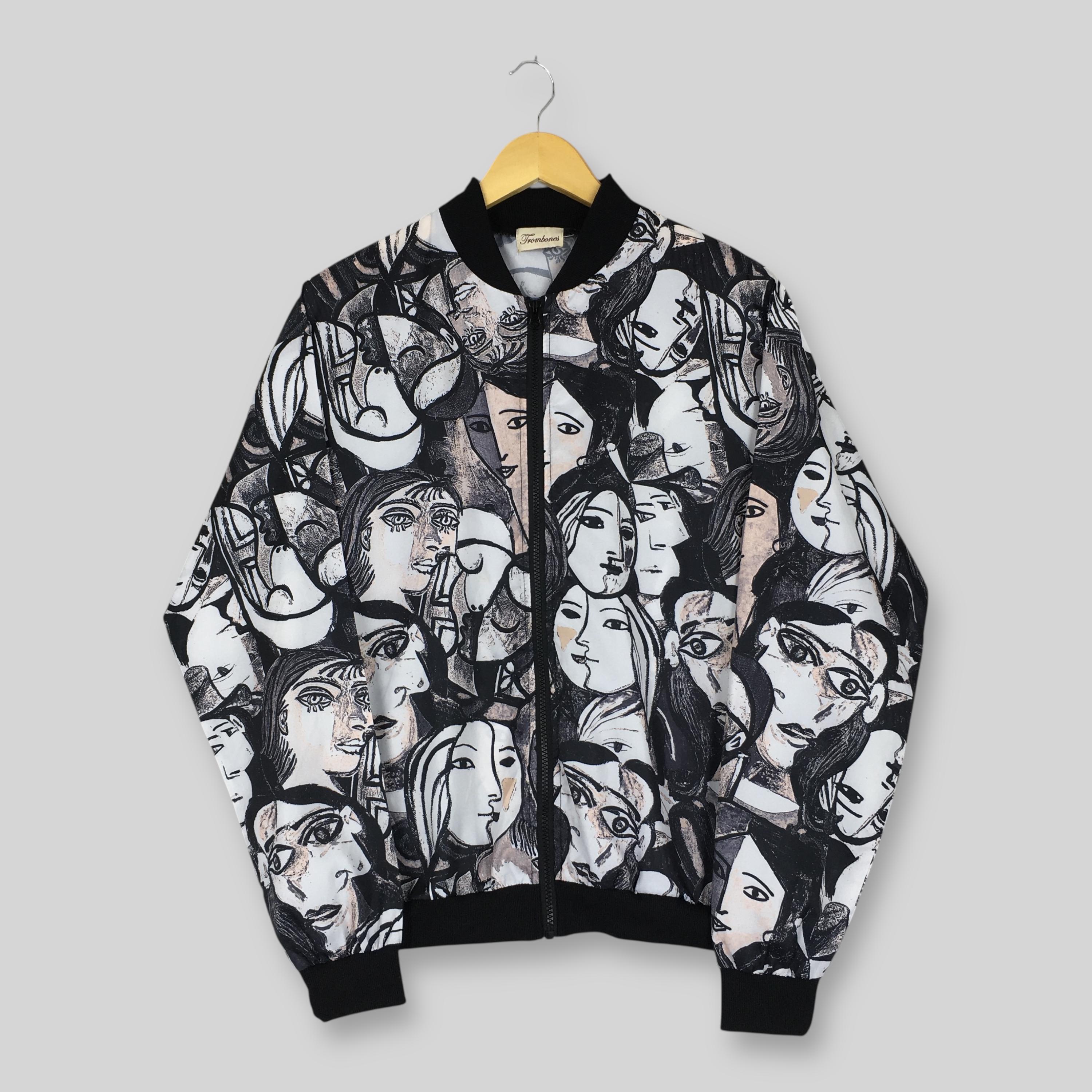 90's Picasso design blouson 90's Picasso design blouson picasso