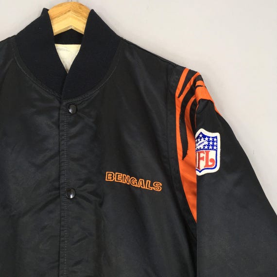 90s STARTER BENGALS ナイロンジャケット Vintage 1990s Cincinnati Bengals Starter Pouch Jacket XL - Etsy