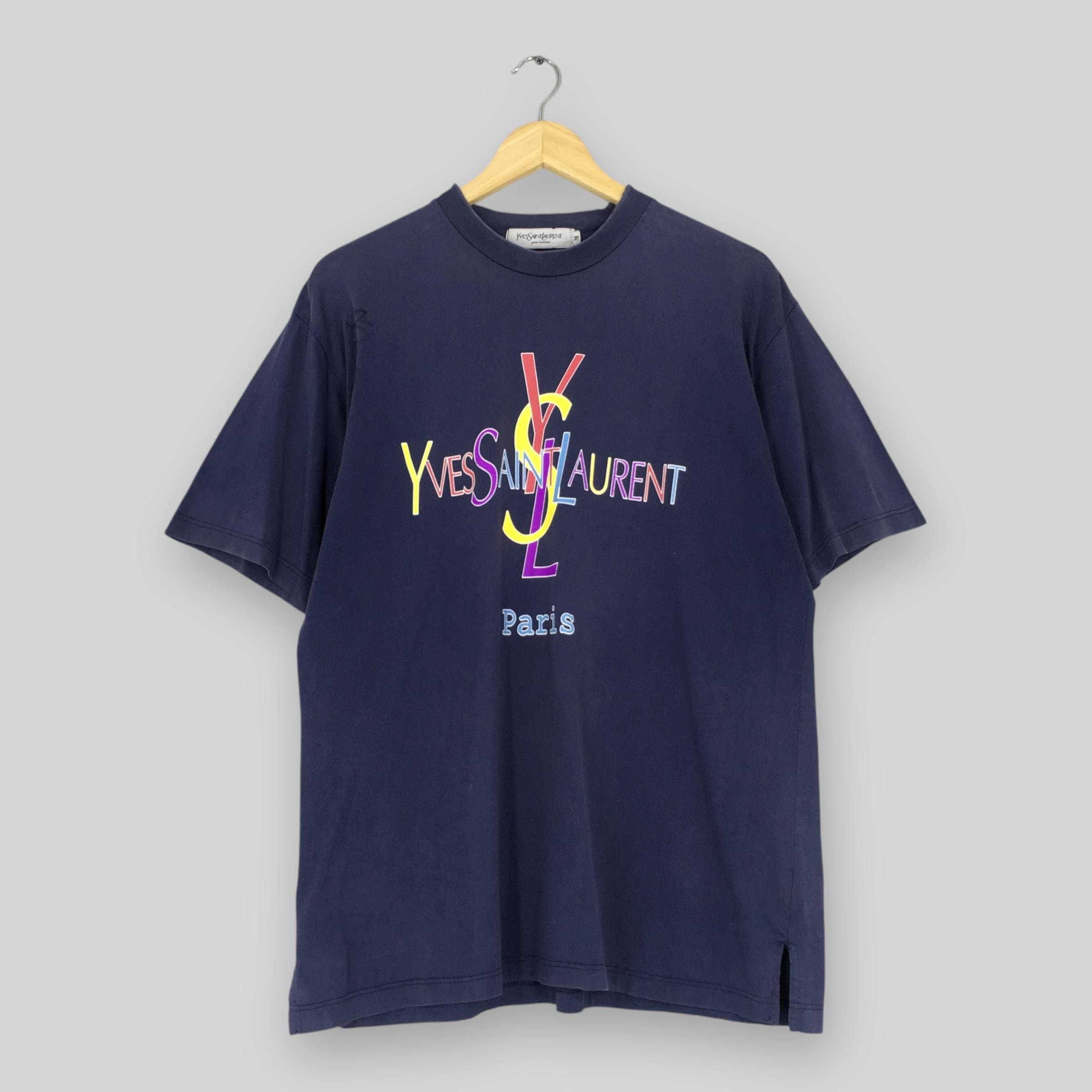 トップス 90s yves saint laurent center logo Tee il_1080xN.6662108815_5um5.jpg