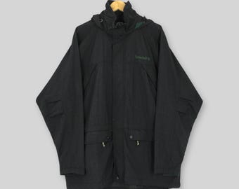 ジャケット・アウター 90s Timberland Weathergear fishtail coat Vintage 90s Timberland Weathergear Leather Chore Field