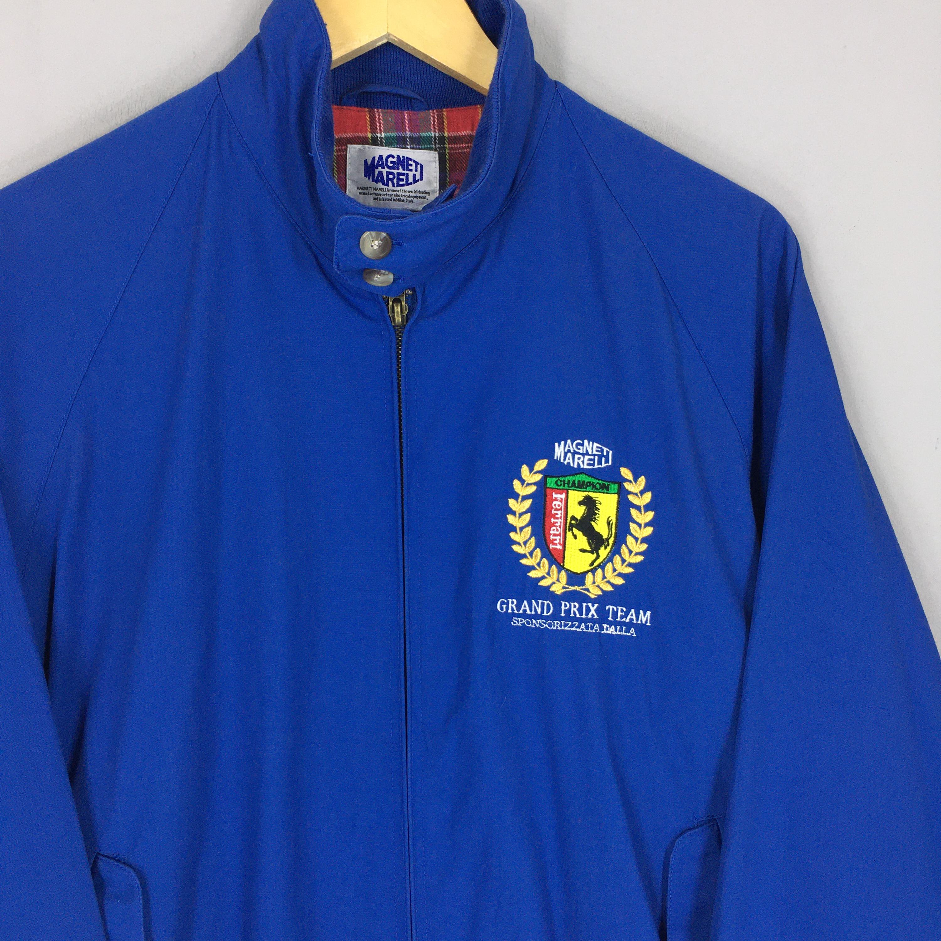 RARE Vintage 90s Magneti Marelli Ferrari Jacket Large Ferrari F1