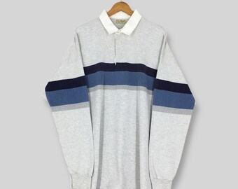 Vintage 80s Made in USA LL Bean Rugby Shirt Size Large - Etsy