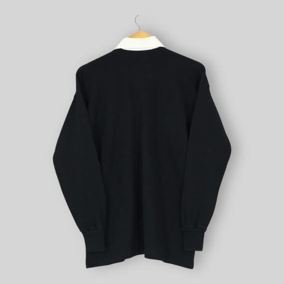 90' ビンテージ カンタベリー製 オールブラックス ラガーシャツ