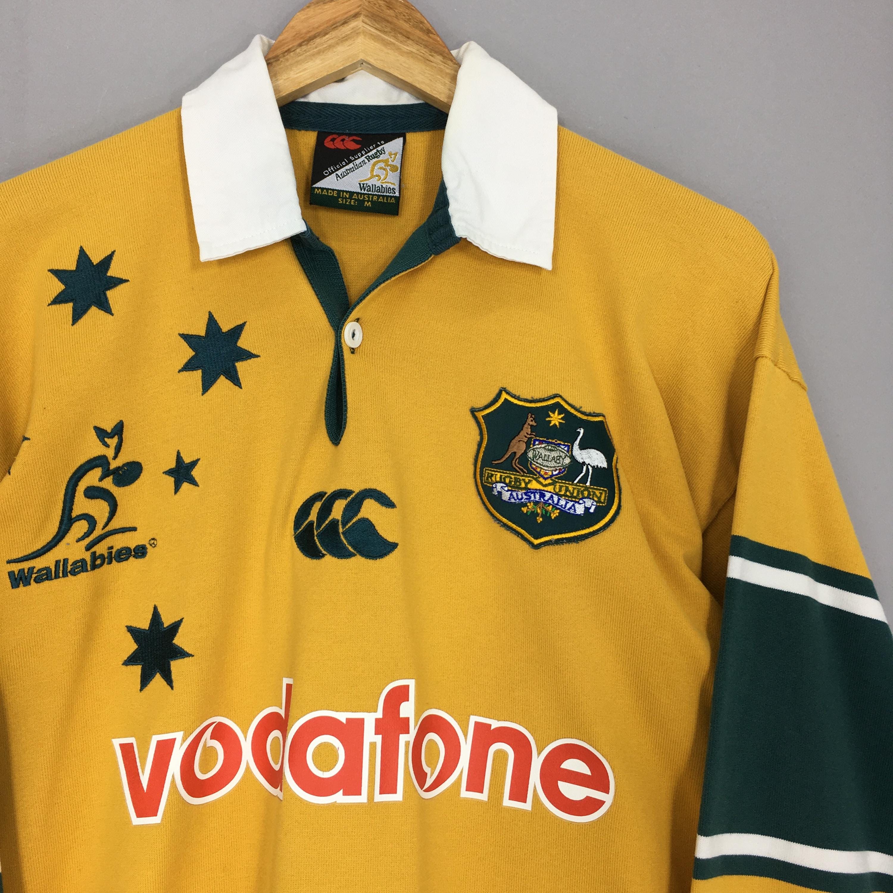 Vintage 90s Wallabies Canterbury of Australia Rugby Shirt