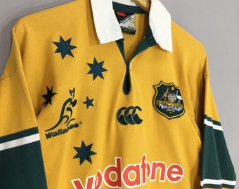 Vintage 90s Wallabies Canterbury of Australia Rugby Shirt