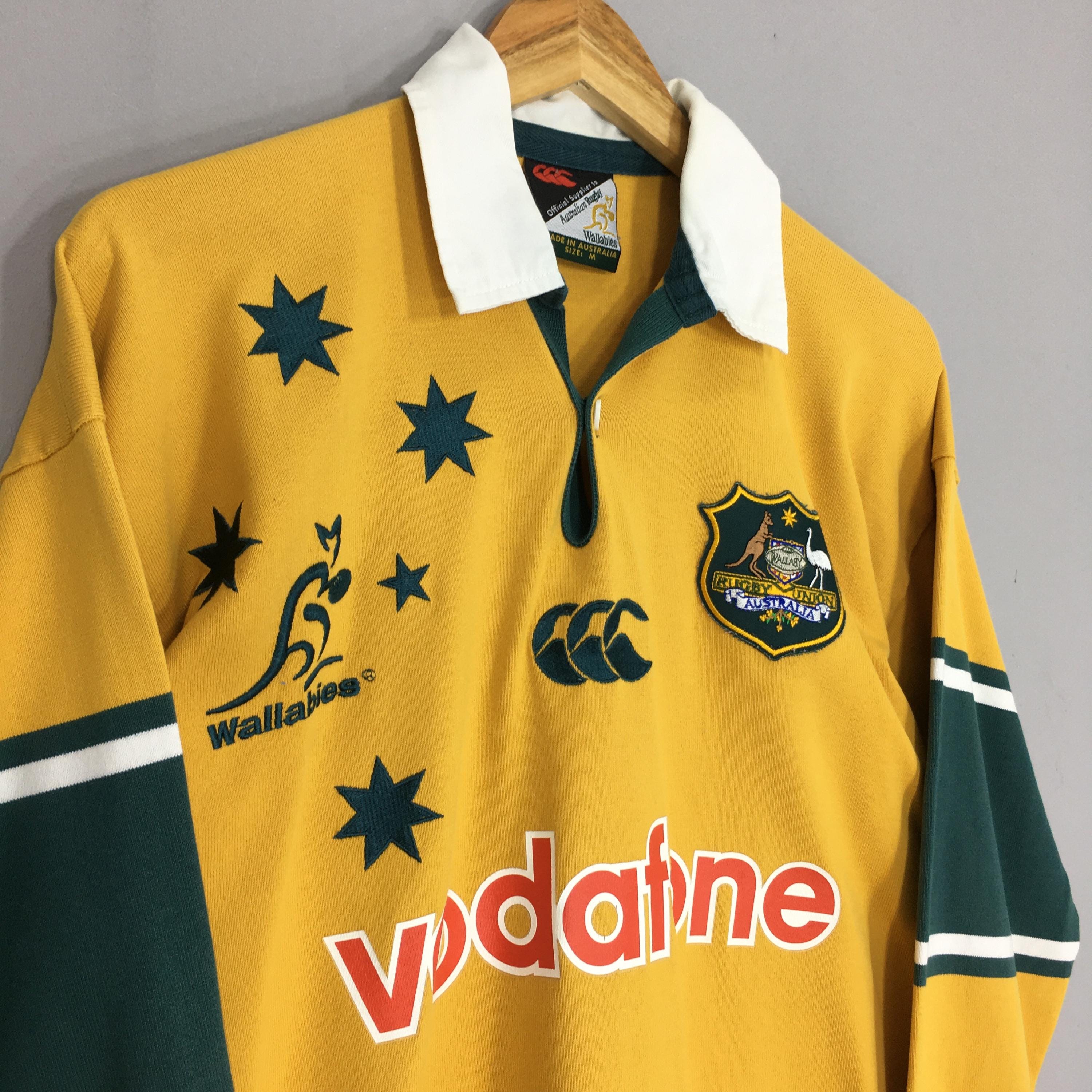Vintage 90s Wallabies Canterbury of Australia Rugby Shirt