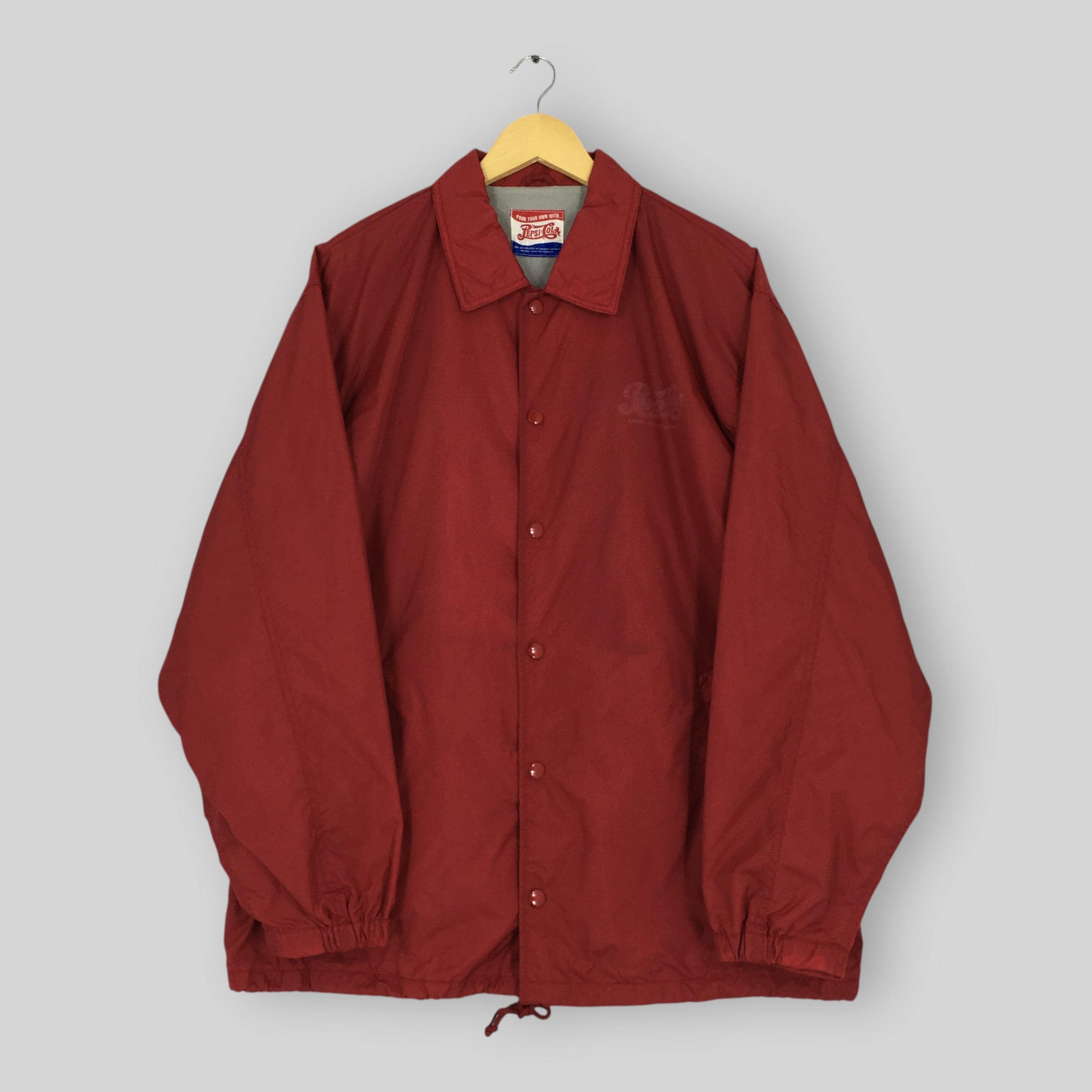 Coca Cola Windbreaker - Etsy Coca Cola Windbreaker - Etsy