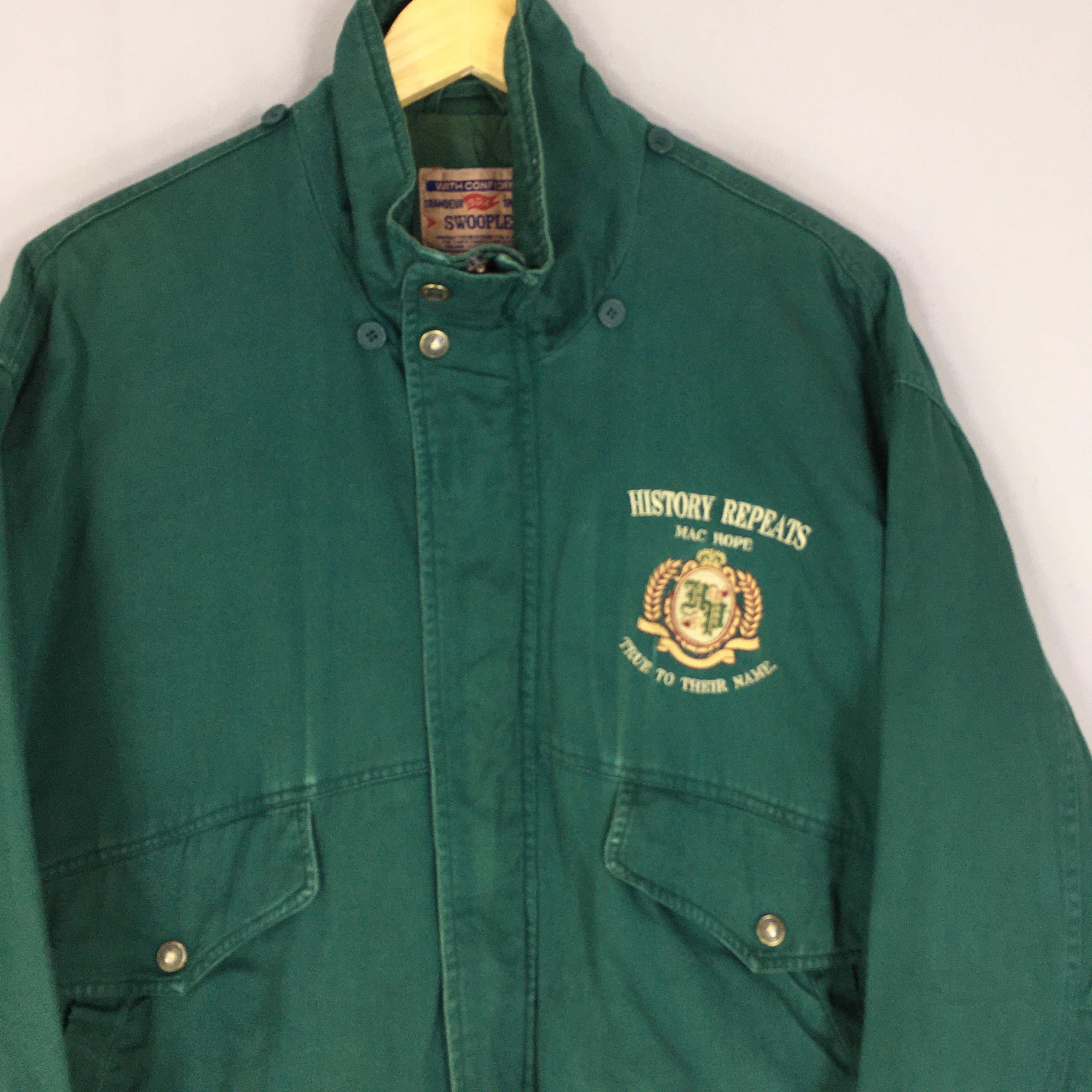 Vintage Mac Hope Swooplex Zipper Jacket Medium Mac Hope