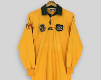 Canterbury Australian Wallabies Rugby Polo Shirt Small Rugby