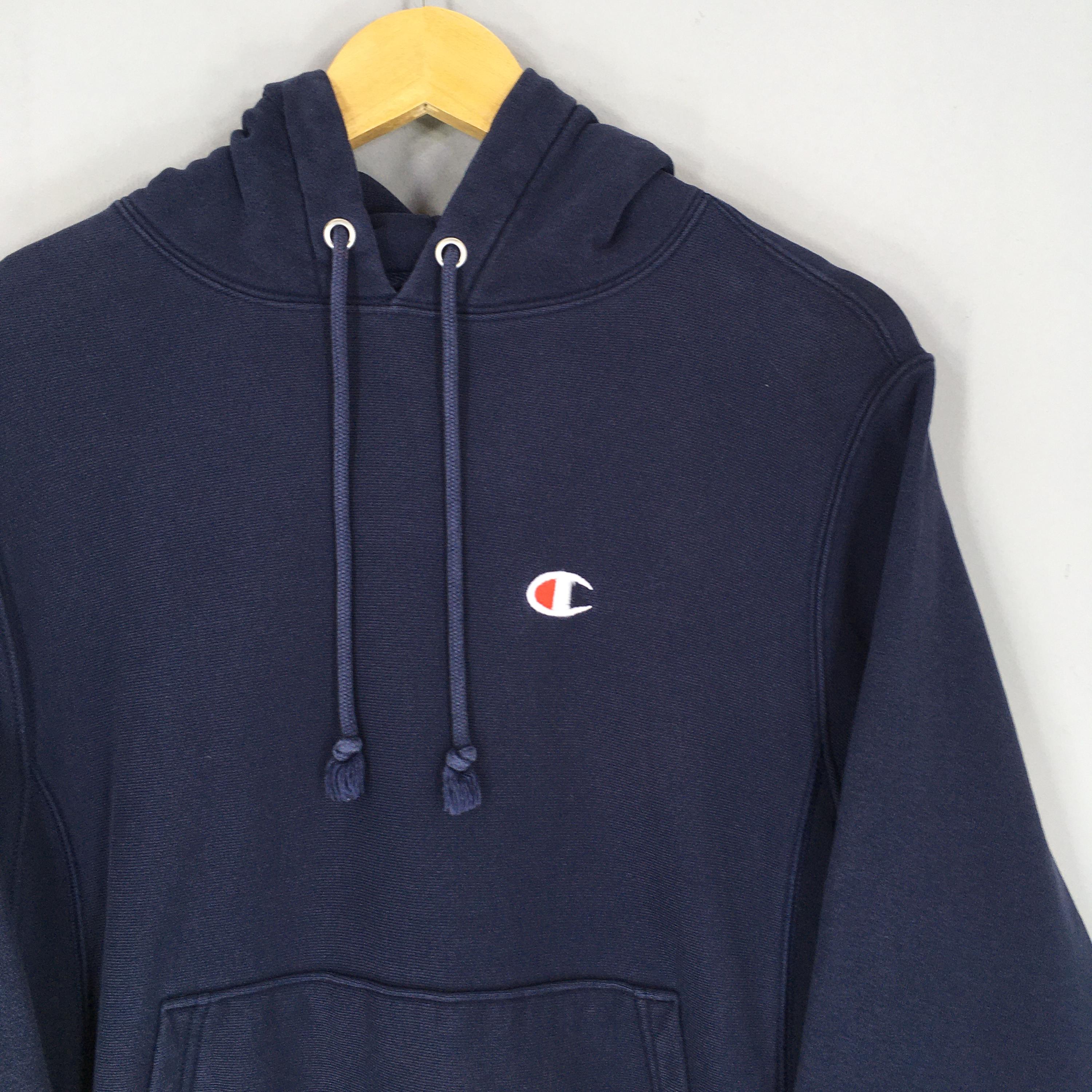 Champion Reverse Weave 90s トリコ Vintage 90s Champion Reverse Weave Blue Blank Pullover