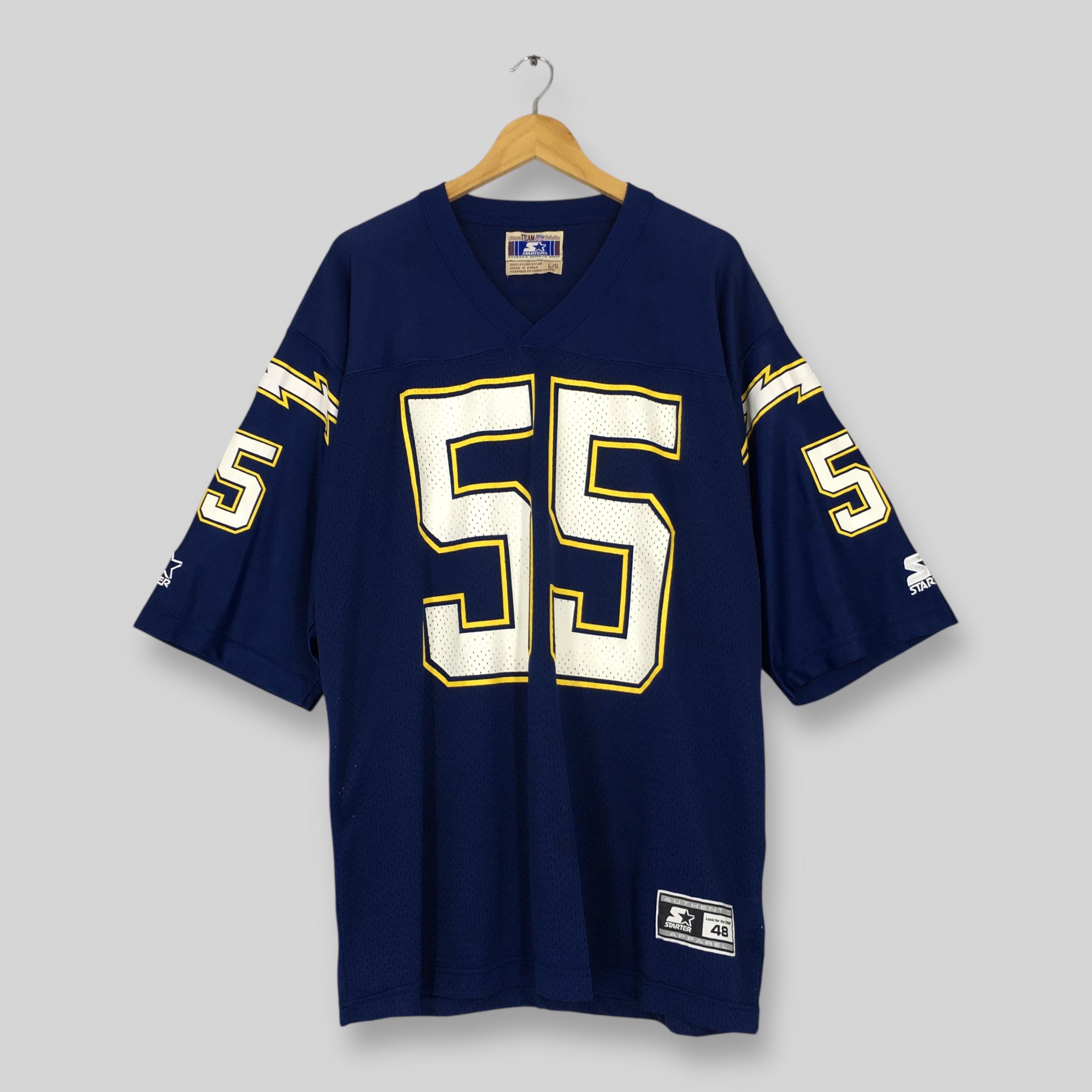 Junior Seau Jersey San Diego Chargers Football Jersey Vintage San