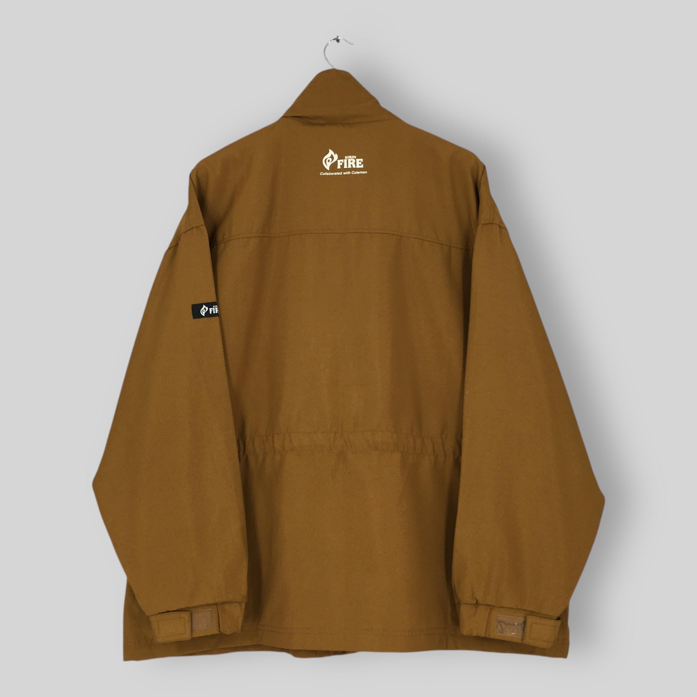 Vintage Kirin Fire Japan X Coleman Outdoor Jacket Xlarge Coleman