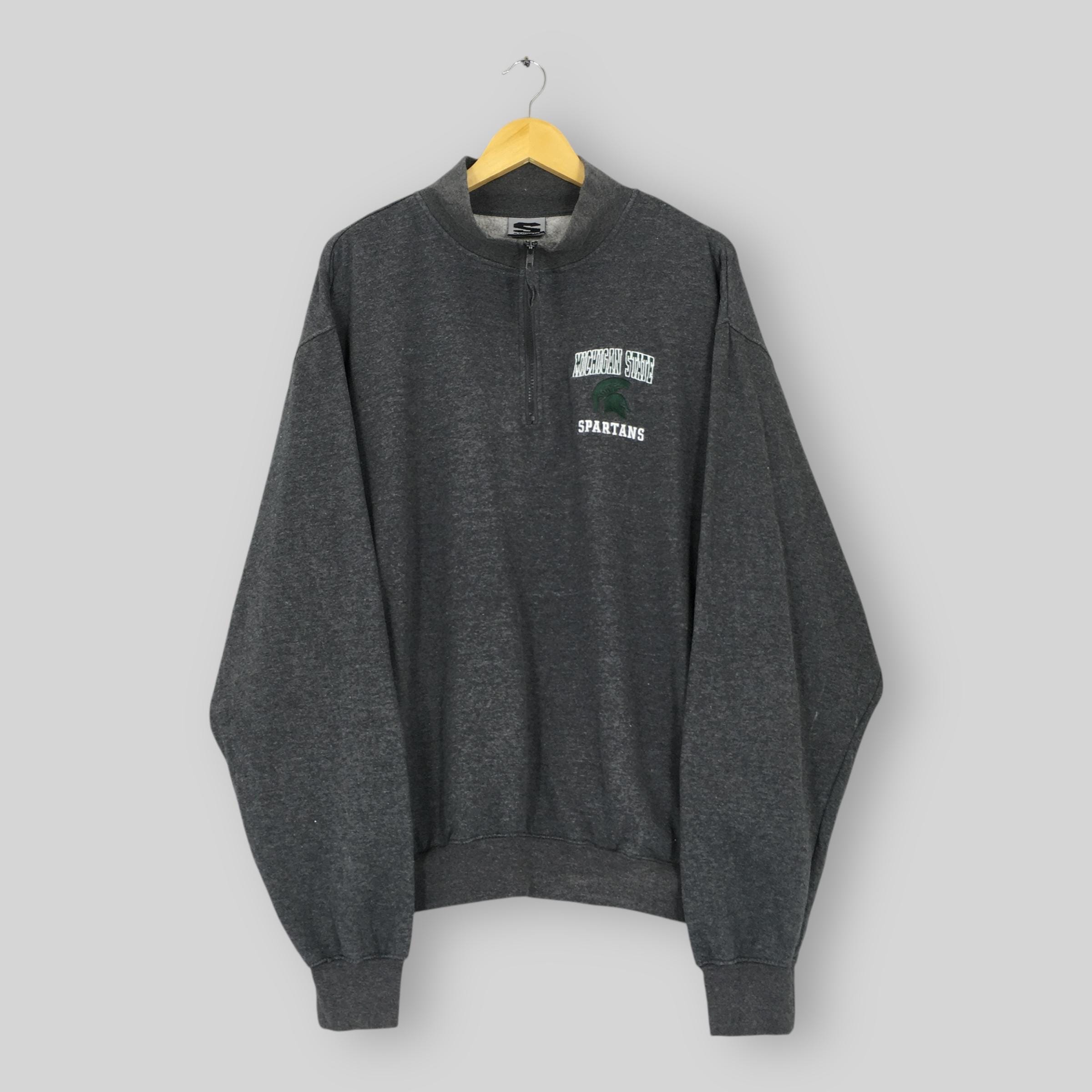 ミシガン州立大学のヴィンテージ スウェットシャツ XXL ミシガン州立