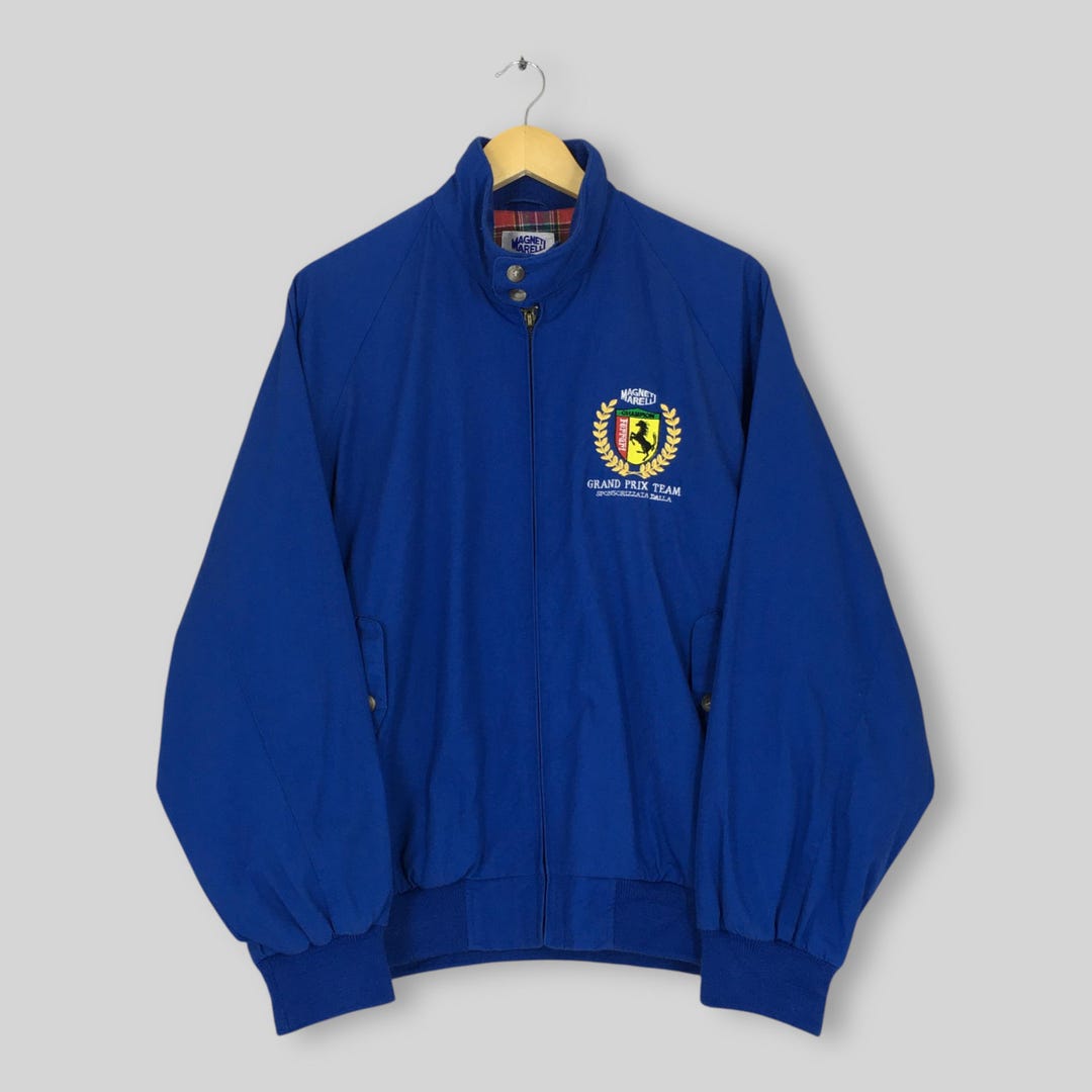 RARE Vintage 90s Magneti Marelli Ferrari Jacket Large Ferrari F1