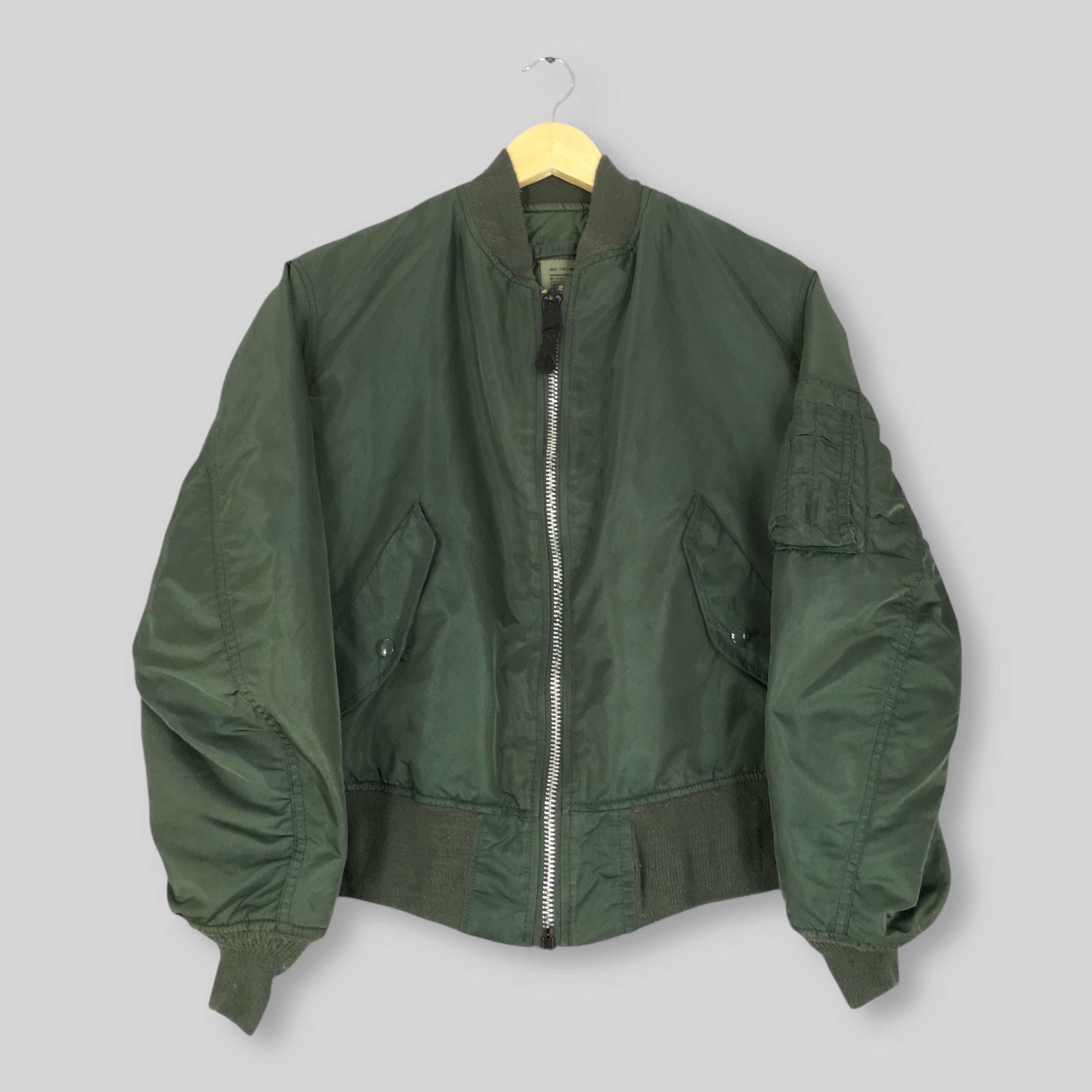 ジャケット・アウター 90s ALPHA INDUSTRIES MA-1 US.AIR FORCE Vintage 90s Alpha Industries Usaf MA-1 Bomber Flight Jacket