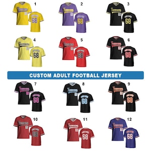 Camiseta de fútbol personalizada con nombre de equipo, camiseta personalizada para hombre y mujer, camisetas de fútbol personalizadas, camiseta de béisbol de manga corta 2132