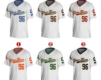 Maillot équipe France Maillot Football Américain Personnalisable - Nom, Numéro, Logo, Polyester, Taille S à 7XL Maillot Rugby