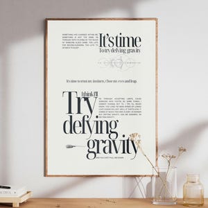 Printable poster inspired by Wicked, lyrics to "Defying Gravity" from Wicked, musical, Elphaba and Glinda lyrics to the song Wicked