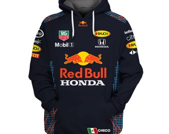 Red Bull Hoodie - Etsy