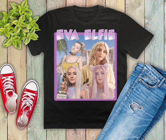 Eva Elfie Sexy Shirt Celebrity T-shirt Gifts for Fans - Etsy