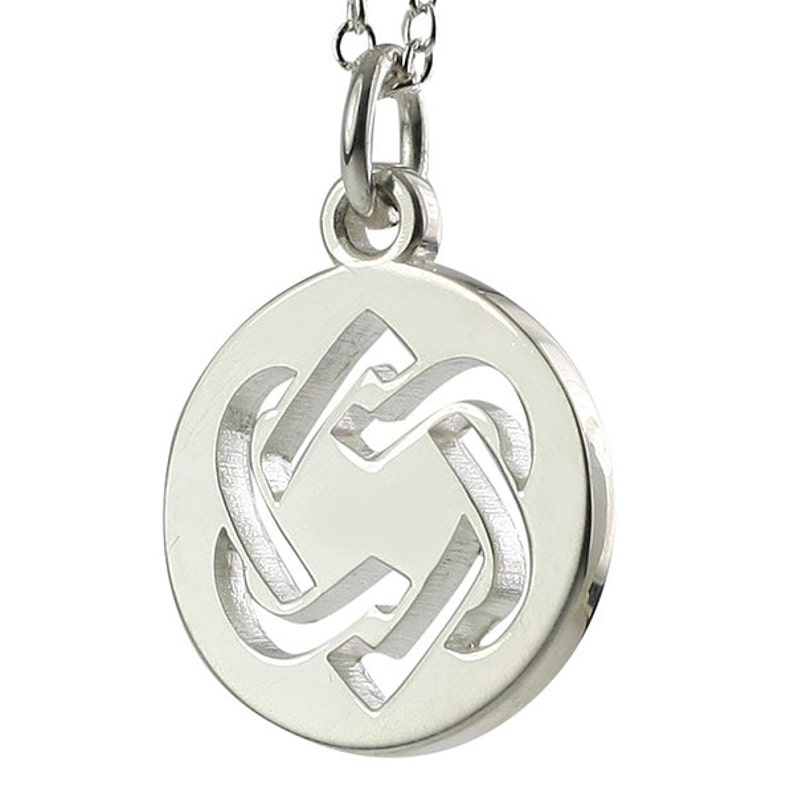 Unified Heart Charm In Sterling Silver Leonard Cohen S Inspired