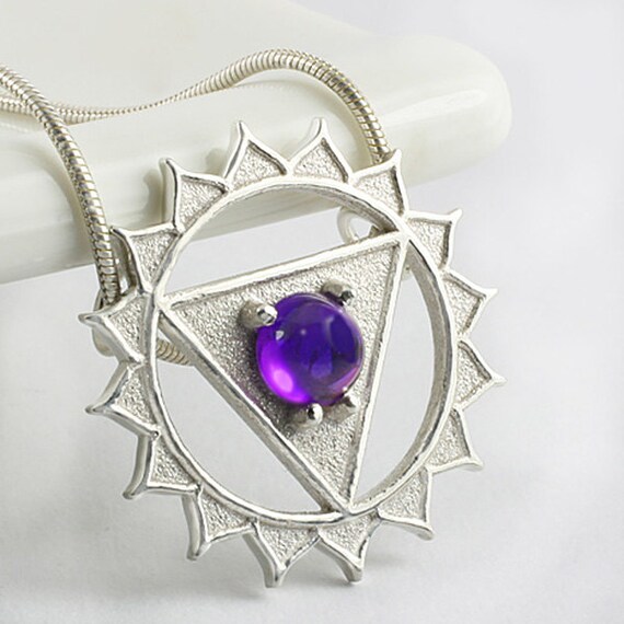 Personalized Chakra Pendant Chakra Necklace Suzy Orman Chakra