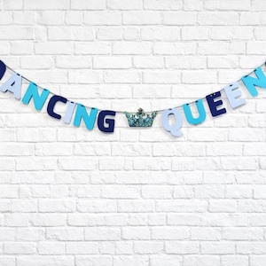 ABBA Inspired Party Banners: Dancing Queens | Mamma Mia | 70's Disco Birthday Decor