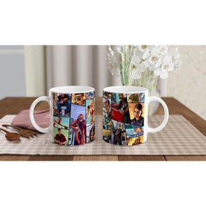 11 oz white ceramic mug
