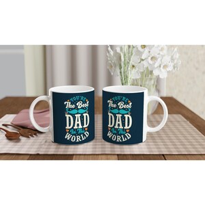 11 oz white ceramic mug
