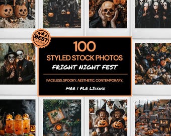 Immagini estetiche di Halloween, immagini royalty free, foto stock di Halloween, immagini AI, abiti mistici, immagini stock di "Dolcetto o scherzetto", MRR