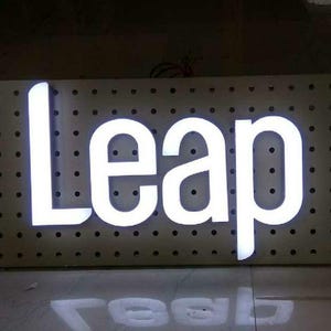 Face Lit Storefront Sign, Business Sign, Custom Signage, Custom Logo Sign, Front Lit Logo Design, Outdoor Sign, Illuminated Channel Letters