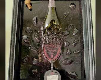 Quadro broken bottle