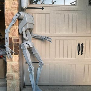 Life Size Battle Droid 3D Printable STL File – Star Wars Fan Art
