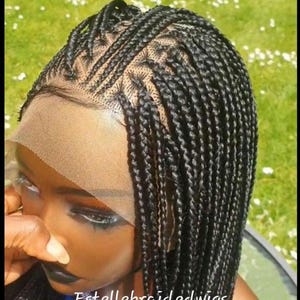 Ready To Ship! Cornrow Braids Wig
