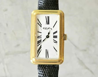 Ole Mathiesen オーレ・マティーセン ウォッチ 28mm Quartz Gold Plated Roman（White dial｜北欧雑貨
